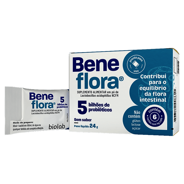 Beneflora 5 Bi 6 Sachês com 4g - Imagem 1